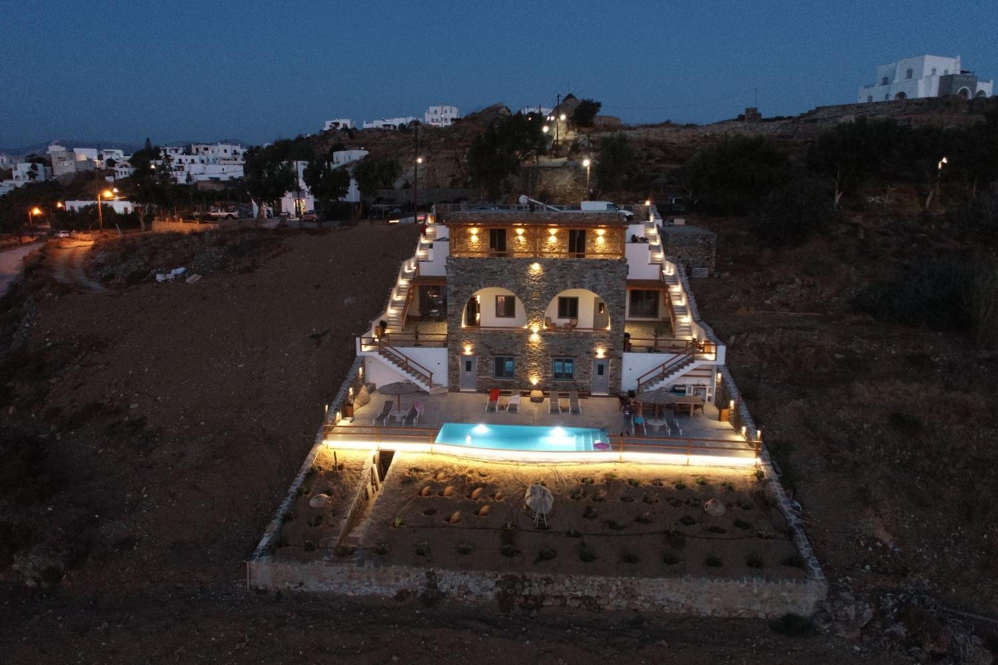 Villa Papa Glinado Naxos Eksteriør billede
