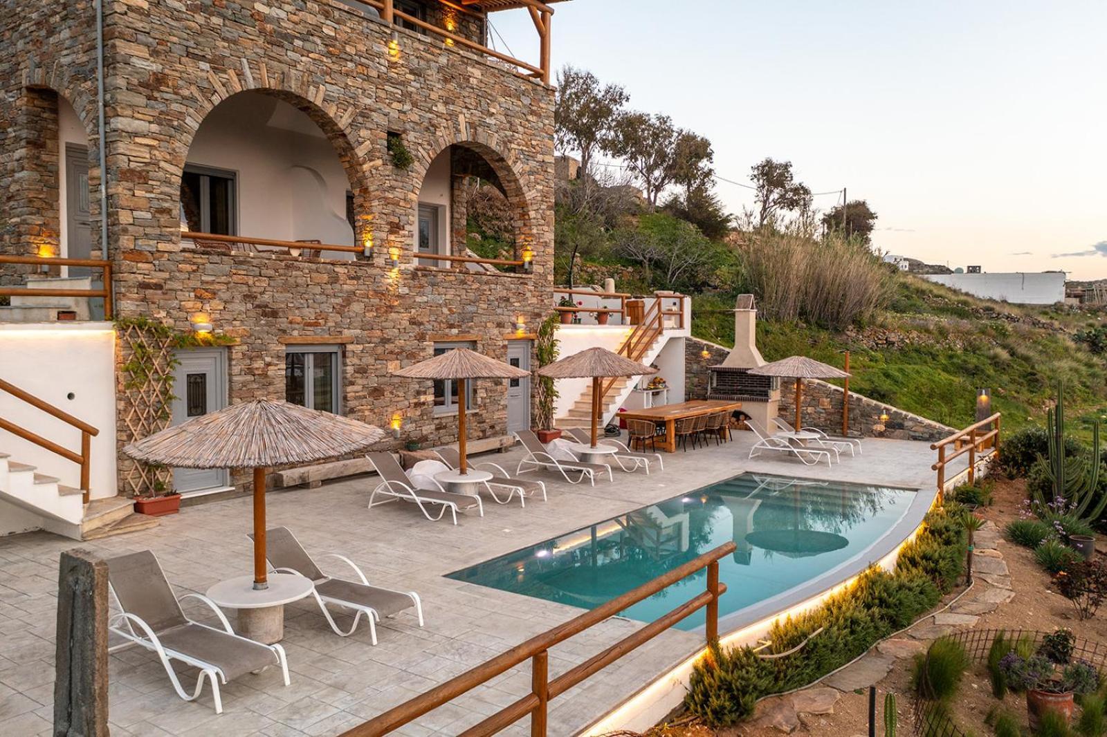 Villa Papa Glinado Naxos Eksteriør billede