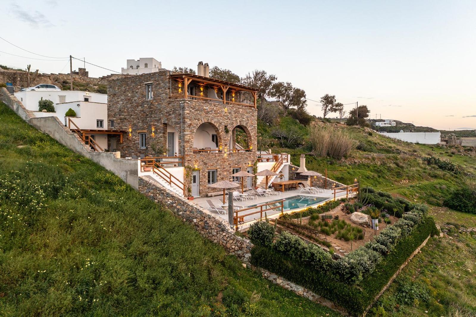Villa Papa Glinado Naxos Eksteriør billede