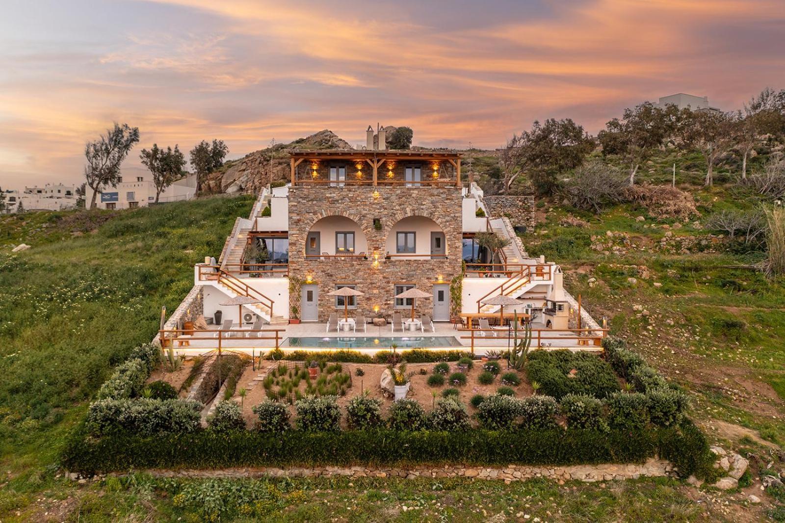 Villa Papa Glinado Naxos Eksteriør billede