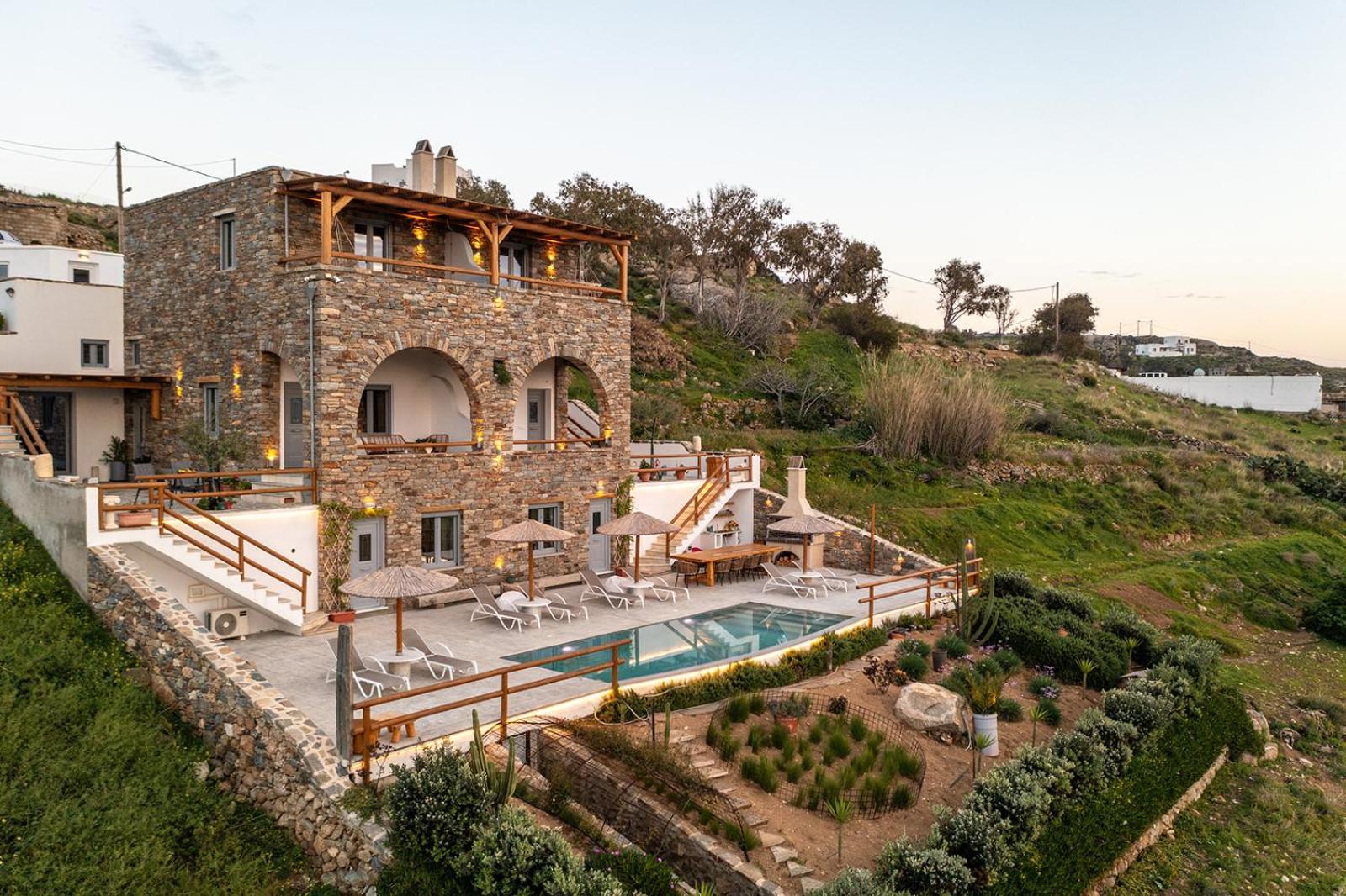 Villa Papa Glinado Naxos Eksteriør billede